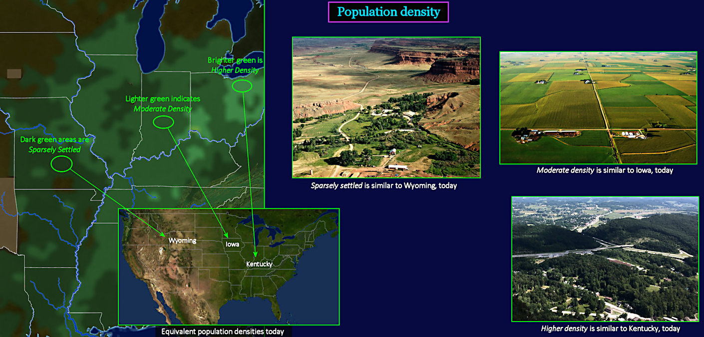 Population density measures